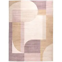 FRAAI Abstract buitenkleed - Groovy Shapes Pastel - 160x230cm