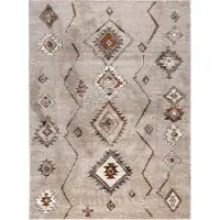 FRAAI Berber vloerkleed - Blend Aztec Beige - 160x230cm