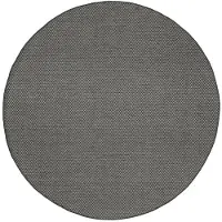 FRAAI Rond buitenkleed - Malta Arrow Zwart | Budgettopper! - Ø 160cm