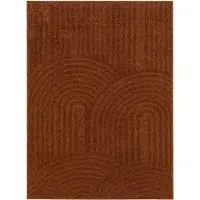 FRAAI Scandinavisch vloerkleed - Lova Arches Terracotta - 140x200cm
