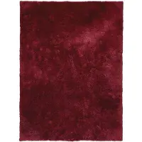 FRAAI NATURL. Wasbaar hoogpolig vloerkleed - Ziggy Rood - 80x150cm
