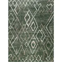 FRAAI Berber vloerkleed - Blend Diamond Groen - 200x290cm