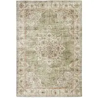 FRAAI Vintage buitenkleed - Santo Medaillon Groen 160x230cm