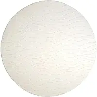 FRAAI Rond Scandinavisch vloerkleed - Charm Waves Wit - Ø 230cm