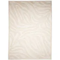FRAAI Wasbaar vloerkleed - Dunya Zebra Wit - 140x200cm