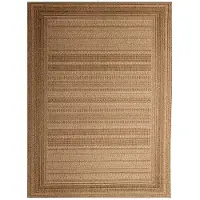 FRAAI Jute buitenkleed - Mavi Stripes Creme/Bruin - 80x150cm