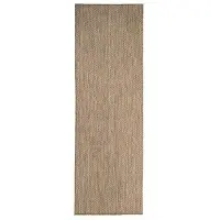 FRAAI Balkonkleed - Malta Arrow Naturel | Budgettopper! - 80x500cm
