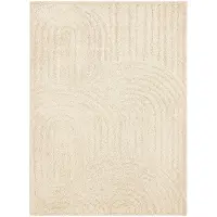 FRAAI Scandinavisch vloerkleed - Lova Arches Beige - 120x170 cm