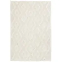 FRAAI Scandinavisch vloerkleed - Lova Diamond Crème - 160x230cm