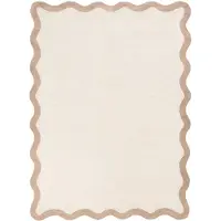 FRAAI Wasbaar vloerkleed - Hazy Beige/Creme - 230x330cm