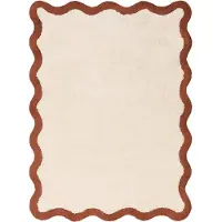 FRAAI Wasbaar vloerkleed - Hazy Bruin/Creme - 120x170cm