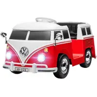 AIYAPLAY Electric Ride-on Car-Metaal, Kunststof-89L x 49B x 41,5H cm-Rood