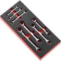 Facom module 7 ratelringsleutels 12-kant 6 tot 19 mm - MODM.64J7