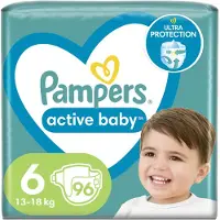 Pampers Active Baby Luiers Maat 6 (13-18 Kg) 96 Stuks
