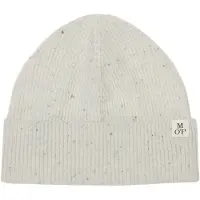 Marc O'Polo muts Knitted Hat Frozen Veil Lichtgrijs