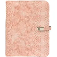 Kalpa 1011-68 A5 Bindmiddel Croco Roze 1 week per 2 paginas 2026-2027-2028