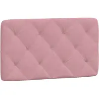 vidaXL Hoofdbordkussen 80 cm fluweel roze