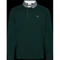 Gant Shirt smoky blue / donkergroen