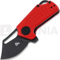 Black Fox Puck vouwmes, rood