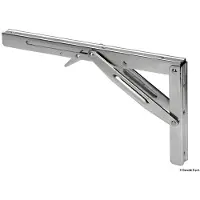 Osculati Opklapbaar tafelpoten voor tafel, afmetingen 305 x 165 mm, draagvermogen 250 kg, 48.615.04