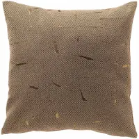 Dutch decor GIDON - kussenhoes 45x45 cm - gouddraad - Sepia Tint - bruin, goud - met rits - zonder binnenkussen