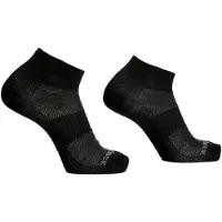 Wrightsock Merino Coolmesh Quarter Sokken (Maat - M, Kleur - Grey/black)