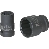 Ks Tools 1/2" doelhoof, 12-kant, kracht, kort, 26 mm (515.0926)