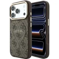 GUESS telefoonhoesje voor Apple iPhone 18 Pro Max - Backcover - Bruin