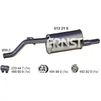 ERNST 013215 Einddemper