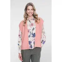 Geisha 64534-29 521 gilet knitted soft pink