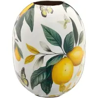 Gasper Lepuro Instyle vaas citroendecor Ø 18 x 24 cm