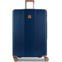 Bric's Ferrara 4 wielen Trolley L 77 cm met uitbreidingsplooi blauw