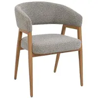 Giga Meubel Eetkamerstoel Fureso - Taupe/Naturel - Set van 2