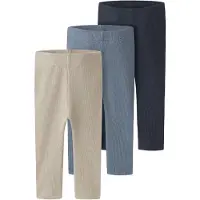 Name it Leggings beige / blauw