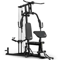Trex Sport TX-650HG – Krachtstation – Home Gym – Multistation – Butterfly & Lat Pulldown – Ingebouwde Cover – Robuust Staal – Voor Thuisfitness – Max. 120 kg – Zwart