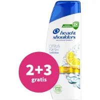 Head & shoulders 2+3 gratis: Shampoo Citrus Fresh 330 ml