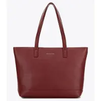 WITTCHEN Dames 15, 6" Laptoptas, Imitatieleer, Bordeauxrood, Eco-leer