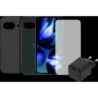 Google Pixel 9a 256GB Zwart 5G + Compleet Accessoirepakket