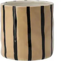 Scandi Living Thrive pot Ø16 cm Beige-zwart