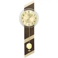 AMS quartz-wandklok, met quartz-uurwerk, afmetingen 23x69x8 cm, modelnummer 7412