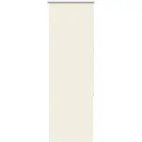 vidaXL Verduisteringsgordijn, crèmekleurig, 60x130 cm, stofbreedte 55,7 cm
