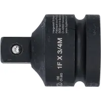 Bgs Kracht dopsleuteladapter 1 - buitenvierkant 3/4