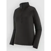 Patagonia - Women's Capilene Thermal Weight Zip-Neck - Synthetisch ondergoed XL, zwart
