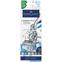 Faber-Castell sketchmarker - Goldfaber - Product Design set - 6 kleuren - FC-164806