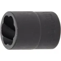 Bgs Spiral-Profil-Steckschlüssel-Einsatz / Schraubenausdreher 10 mm (3/8") SW 17 mm