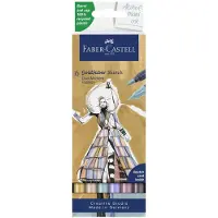 Faber-Castell Goldfaber sketchmarker - 6 kleuren Fashion set - alcoholmarker - FC-164808