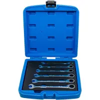 Bgs 6502 Ratel ringsteeksleutelset | 8 - 13 mm | 6-dlg