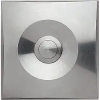 Grothe GRO AP contactplaat 55541 ETA S 200, 1-voudig, roestvrij staal