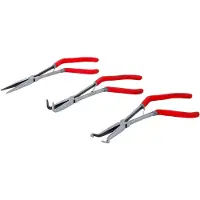 BGS-technic BGS Set telefoon- en langbektangen - met pistoolgreep - 275 mm - 3 delig