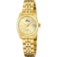 Lotus Analoog horloge '- Watch Freedom - Quartz watch movement - Watch case width: 26 mm' goud